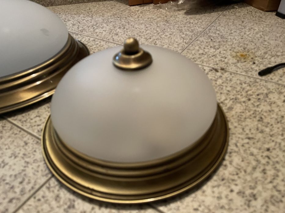 Candeeiros de tecto x2