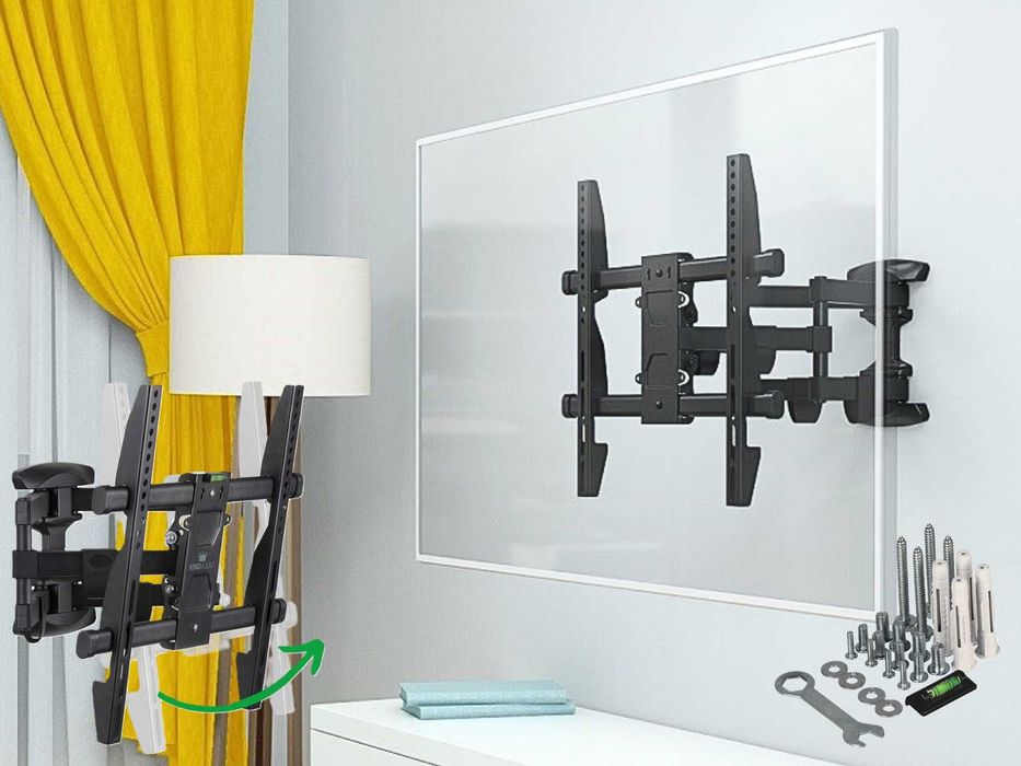 Uniwersalny Uchwyt do TV 32-70" Mocny Wieszak Ścienny z Regulacją VESA