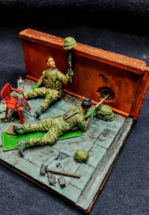 Диорама в масштабе 1:35 " Дьявол Рамади"