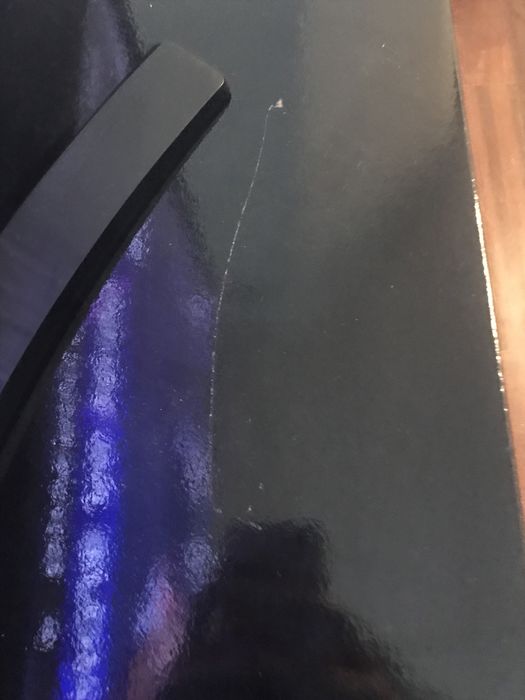 Móvel sala para Televisão preto e branco