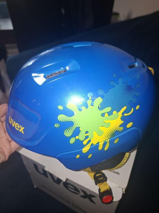 Kask Uvex dziecięcy 51-55 cm