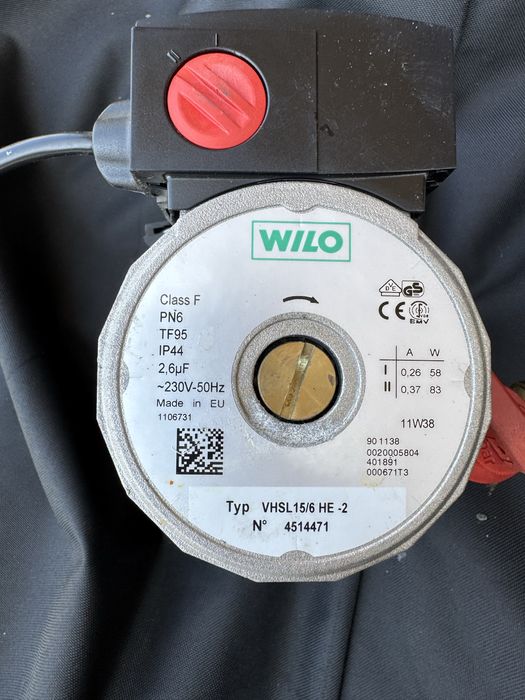 Pompa od ogrzewania Wilo Typ VHSL15/6 HE -2