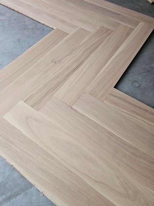 Jodełka klasyczna dąb biały olej 11x70x490 (37 m2)