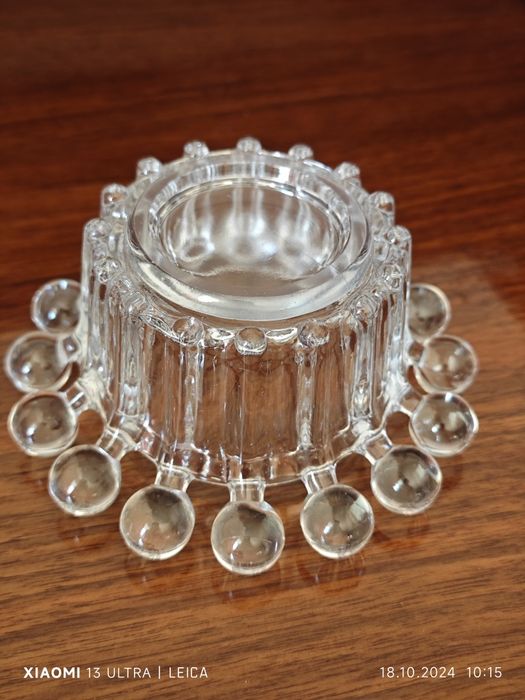 Bomboniera radiant cukernica z pokrywką Ząbkowice Drost witrynowy stan