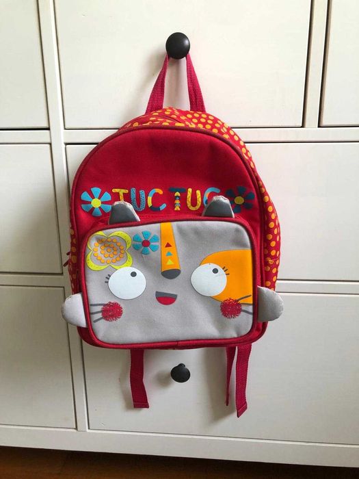 Mochila Tuc-tuc, como nova, para menina
