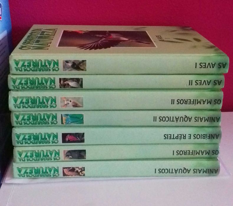Livros sobre animais coleção