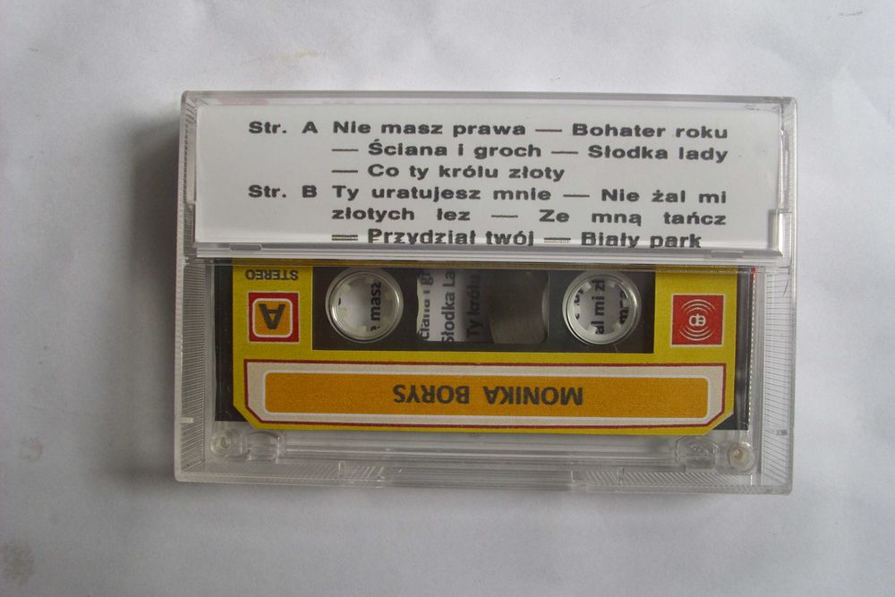 Monika Borys - "Największe przeboje" kaseta