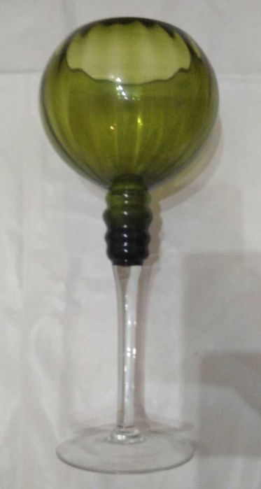 Taça alta e redonda verde64740554673410121