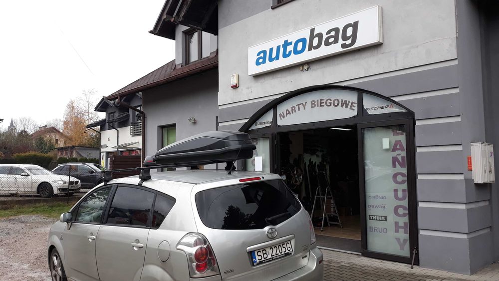 Box dachowy SportAC 300 Wąski długi Niska cena