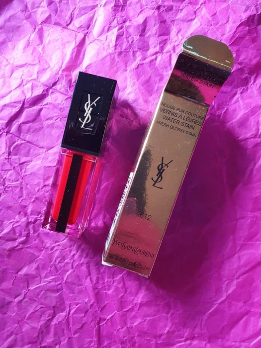 Ysl Water stain płynna pomadka błyszczyk 612