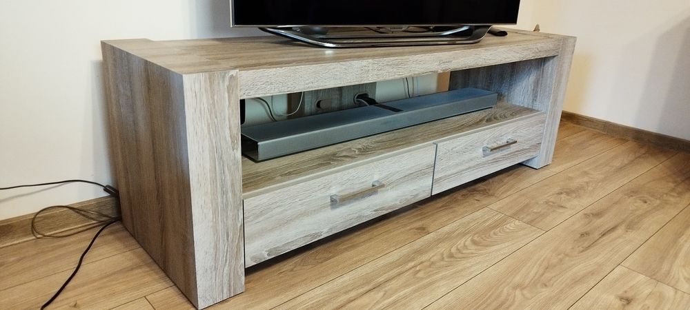 Stolik, szafka RTV dąb sonoma