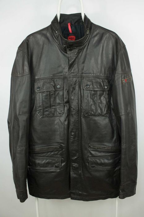 Шикарна шкіряна куртка Strellson Fleetwood Оригінал Швейцарія 2-3ХЛ