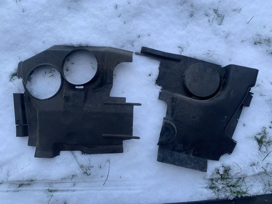 Пластик фар е34, bmw e34, декор підкапотки