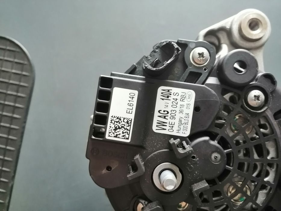 Alternador novo para várias viaturas do grupo VAG (1.0 1.4 1.5 TSI)