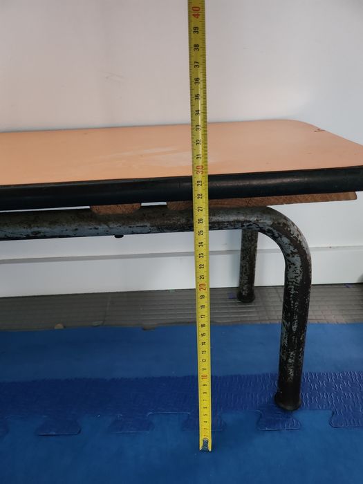 Banco de balneário pequeno