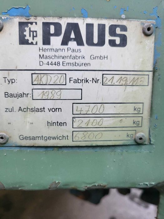 Wozidło mobilne PAUS