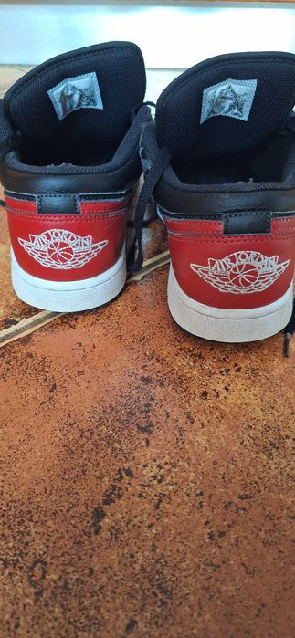 buty jordan czerwone