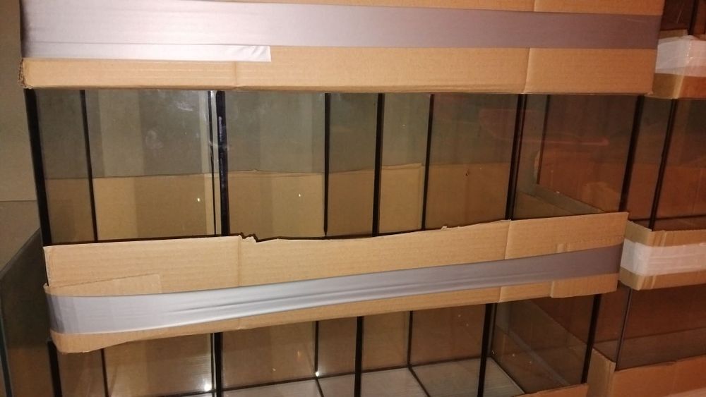 Akwarium komorowe 80x30x30