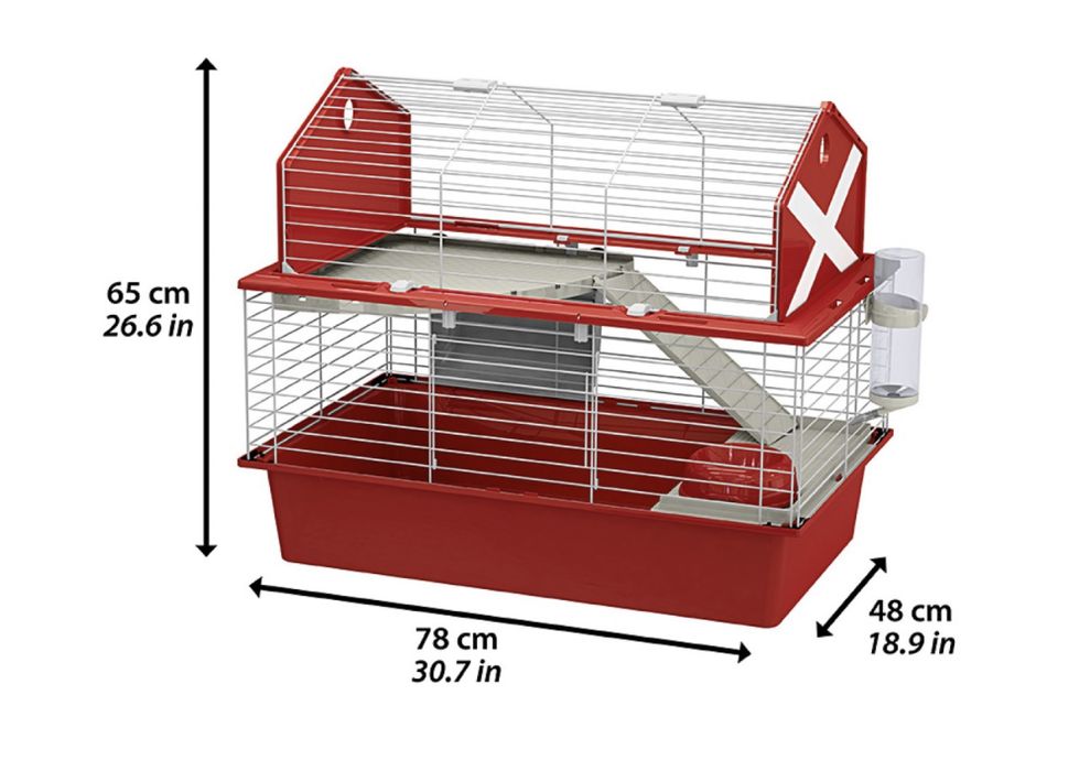 Клітка Ferplast Barn 80 для пацюків або кроликів