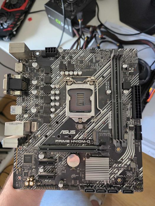 Intel i3-10100F + Asus Prime H410M-D