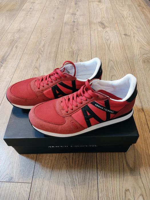 Buty Armani Excjange A|X roz.42, czerwone