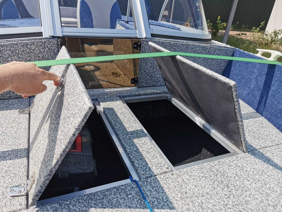 Комплект ЧовенПрогрес 2 м + мотор Parsun 40 + лафет.