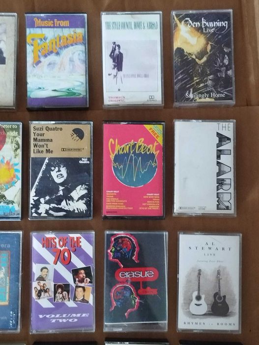 Várias Cassetes Antigas Internacionais #C02L02