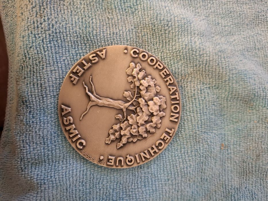 Medalha cooperationtechnique astef asmic