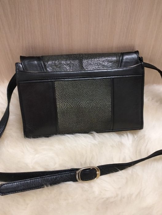 Розкішна сумка Gangidi  шкіра ската