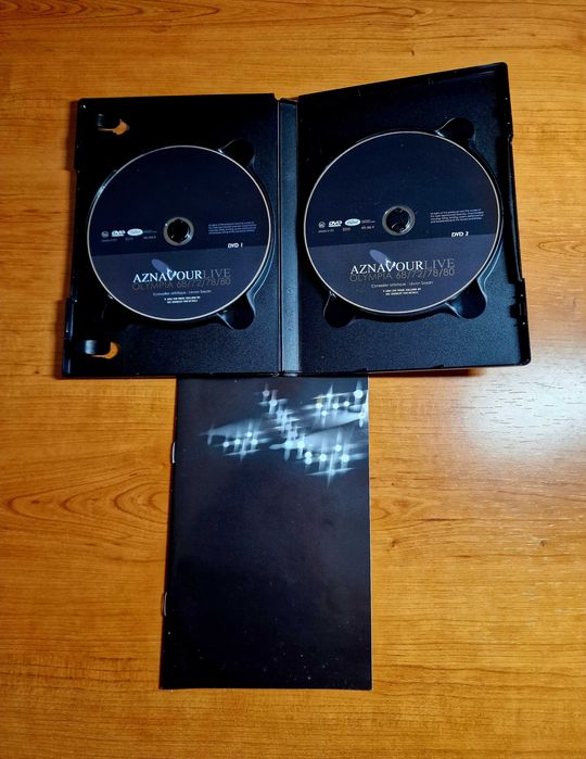 AZNAVOUR LIVE - Olympia 68/72/78/80 +Entrevista 75min /2dvds + Libreto64552850148994122