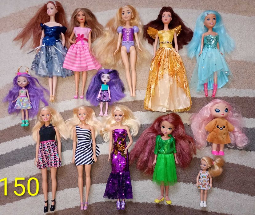 Куколки Маттел Барби, Рапунцель, Cave club,Bratz