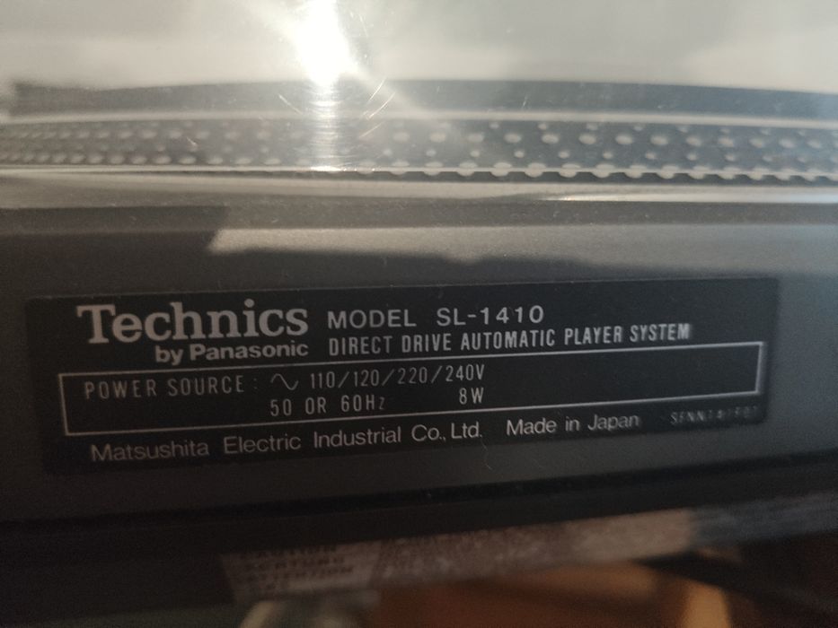 Gira discos e amplificador