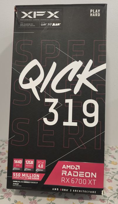 XFX Radeon RX 6700 XT QICK 319 – Excelente estado – Gaming