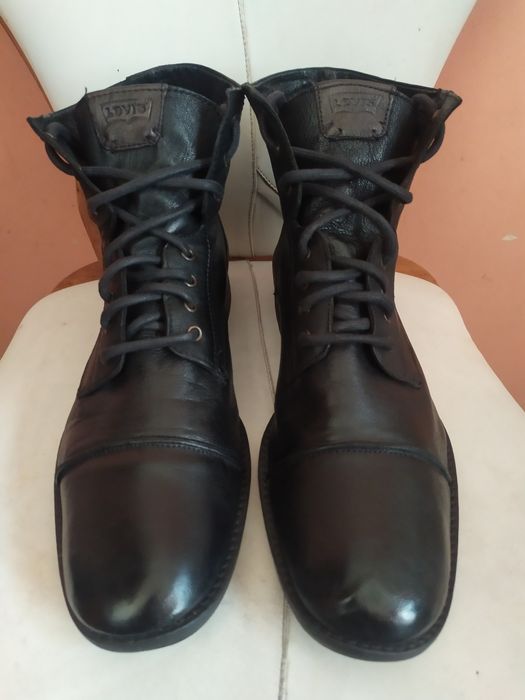 Ботинки кожаные (высокие)  LEVI'S  Берцы