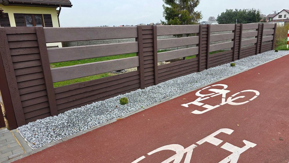 Ogrodzenia Betonowe, Panelowe 3D, Furtki + Bramy z MONTAŻEM
