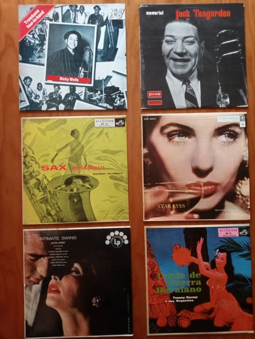 Discos Vinil Antigos de Jazz
