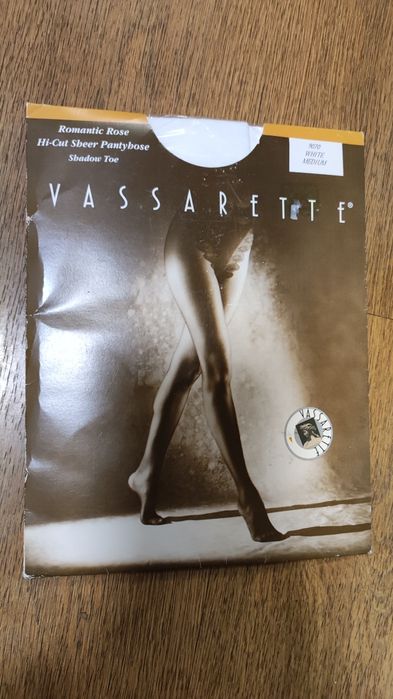 Білі колготки розмір М