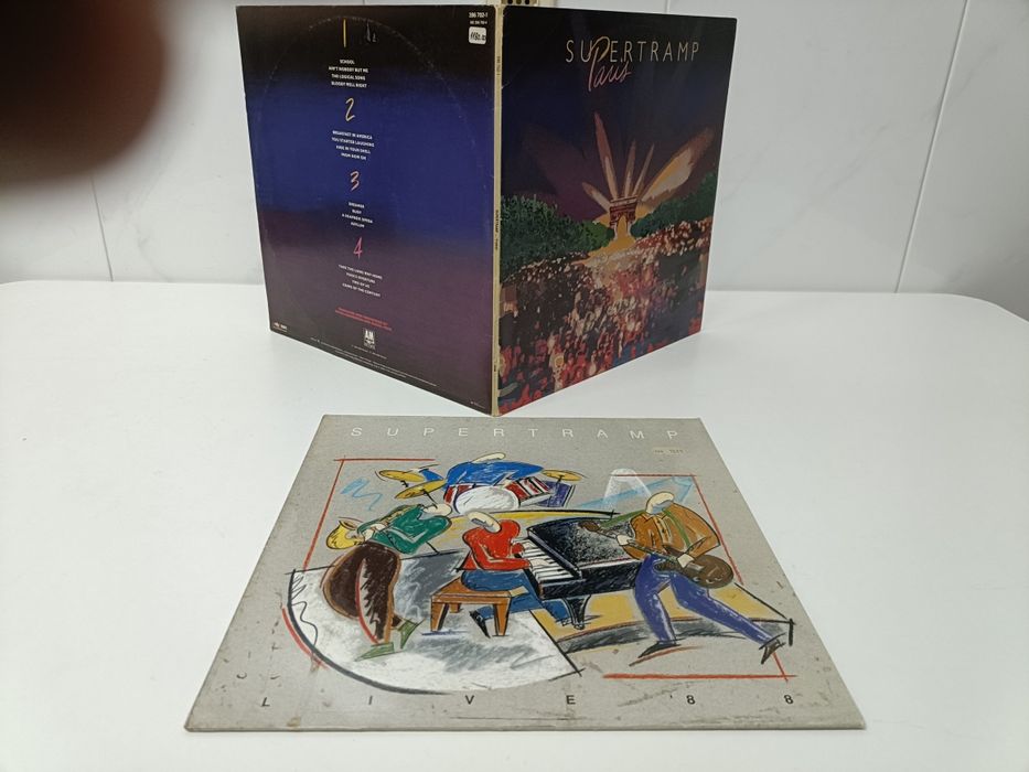 SUPERTRAMP: Discografia até 1988 - 11 álbuns {discos de vinil]