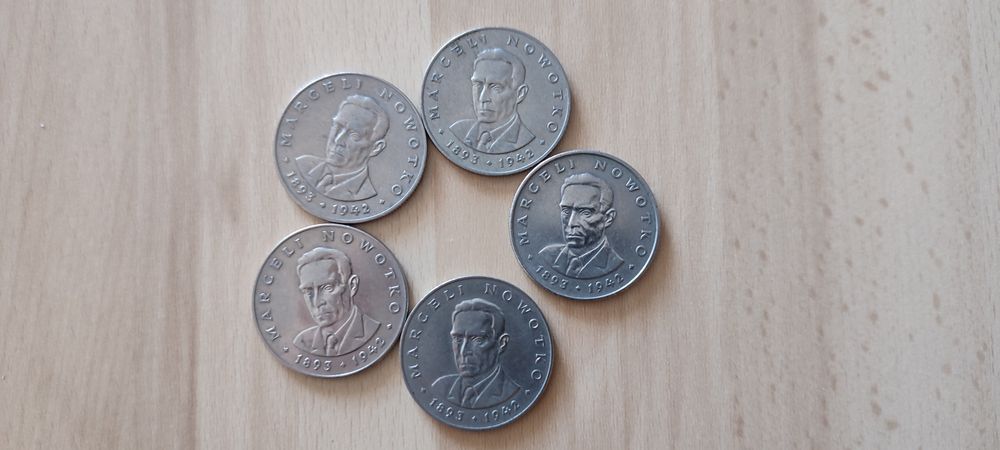 20 zł moneta PRL  Nowotko