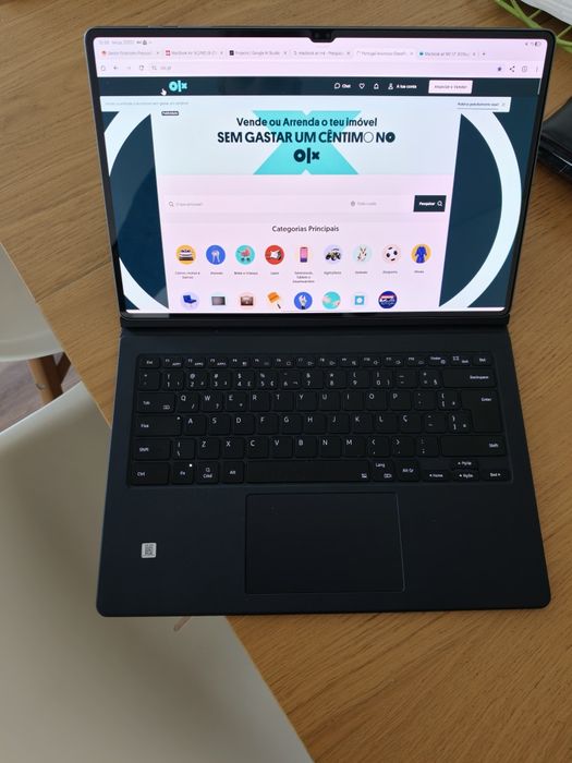 Samsung tab s10 ultra com capa teclado, fatura e garantia