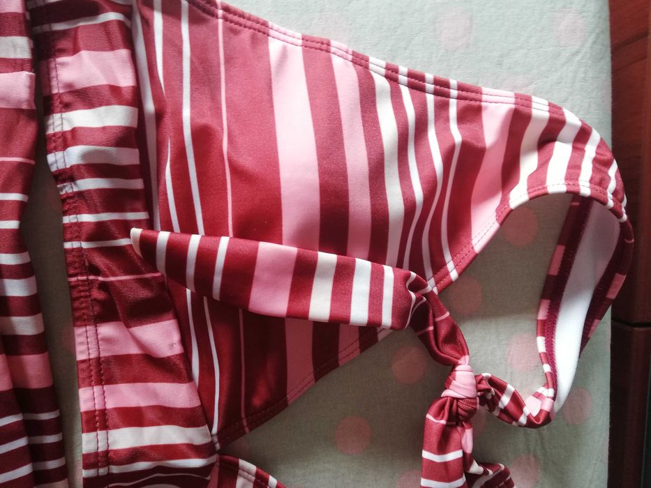 praia, top e calção L