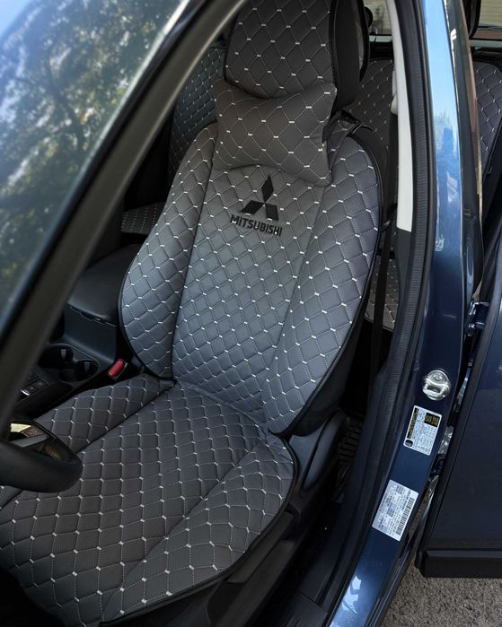 Модельні накидки на сидіння авто Premium Алькантара