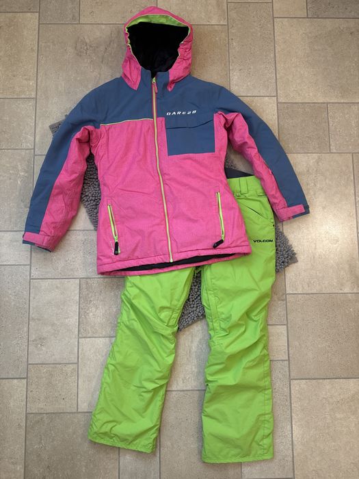 Зимовий лижний костюм комбінезон volcom Dare2B 13-14 років 158-164 см