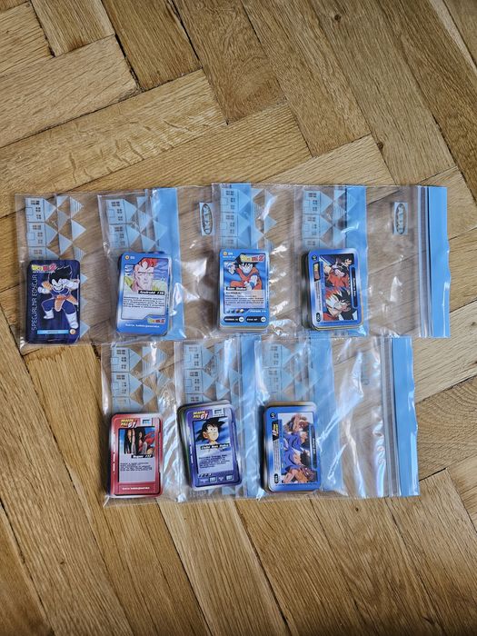 Wszystkie karty DRAGON BALL CHIO (202/202 sztuki bez powtórek)