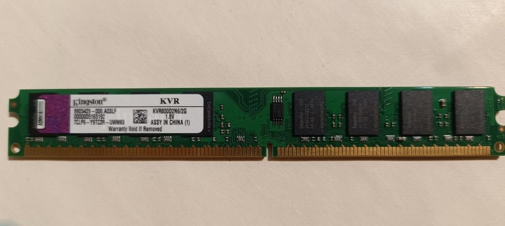 KINGSTON KVR800D2N6/2G (1 x 2 GB - 800 MHz - CL 6