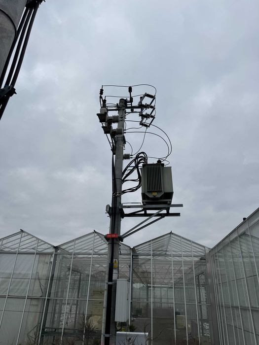 Stacja transformatorwa słupowa 630KVA