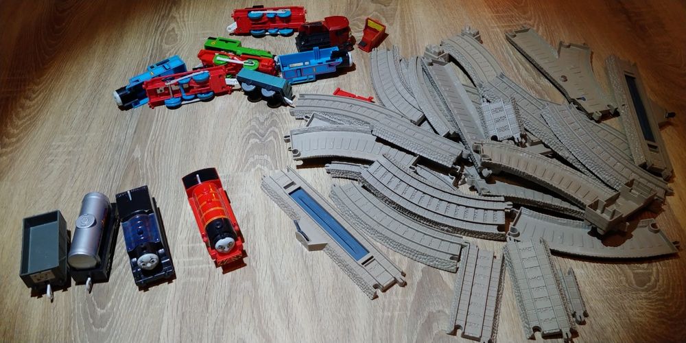 Wielki zestaw Thomas kolejka Mattel