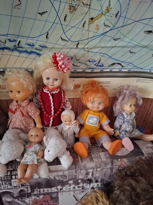 Куклы старые ссср
