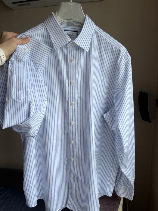 Рубашка мужская Charles Tyrwhitt, 56 белая