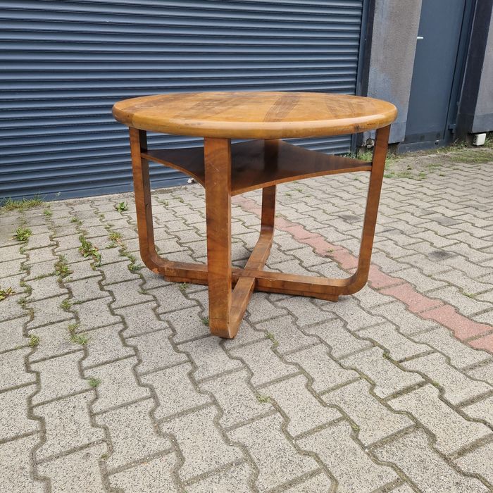 Stolik Art Deco - orzech